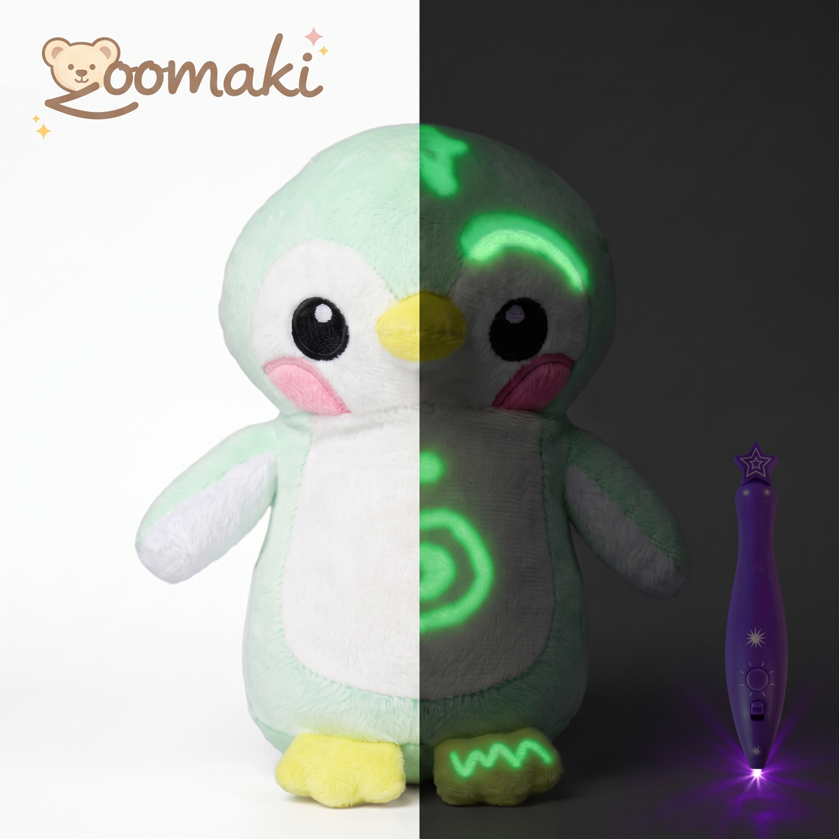 Zoomaki® Święcące Pluszaki