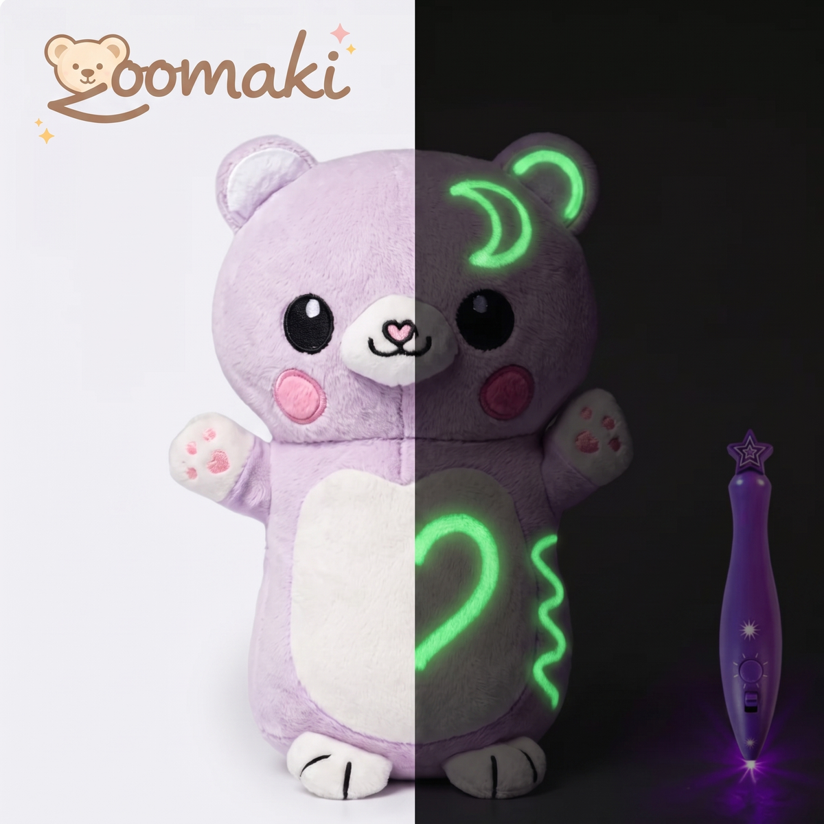 Zoomaki® Święcące Pluszaki